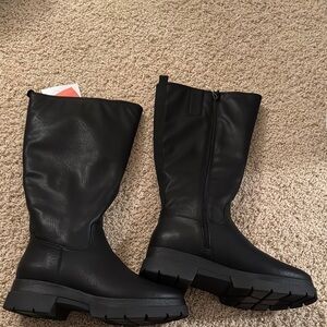 Naturalizer Soul Orchid Wide Calf Boots NWT